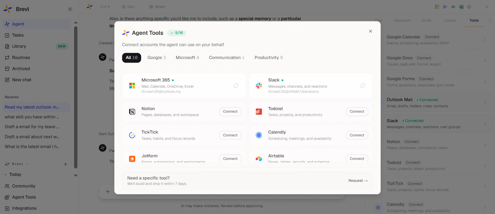 Brevl screenshot 6