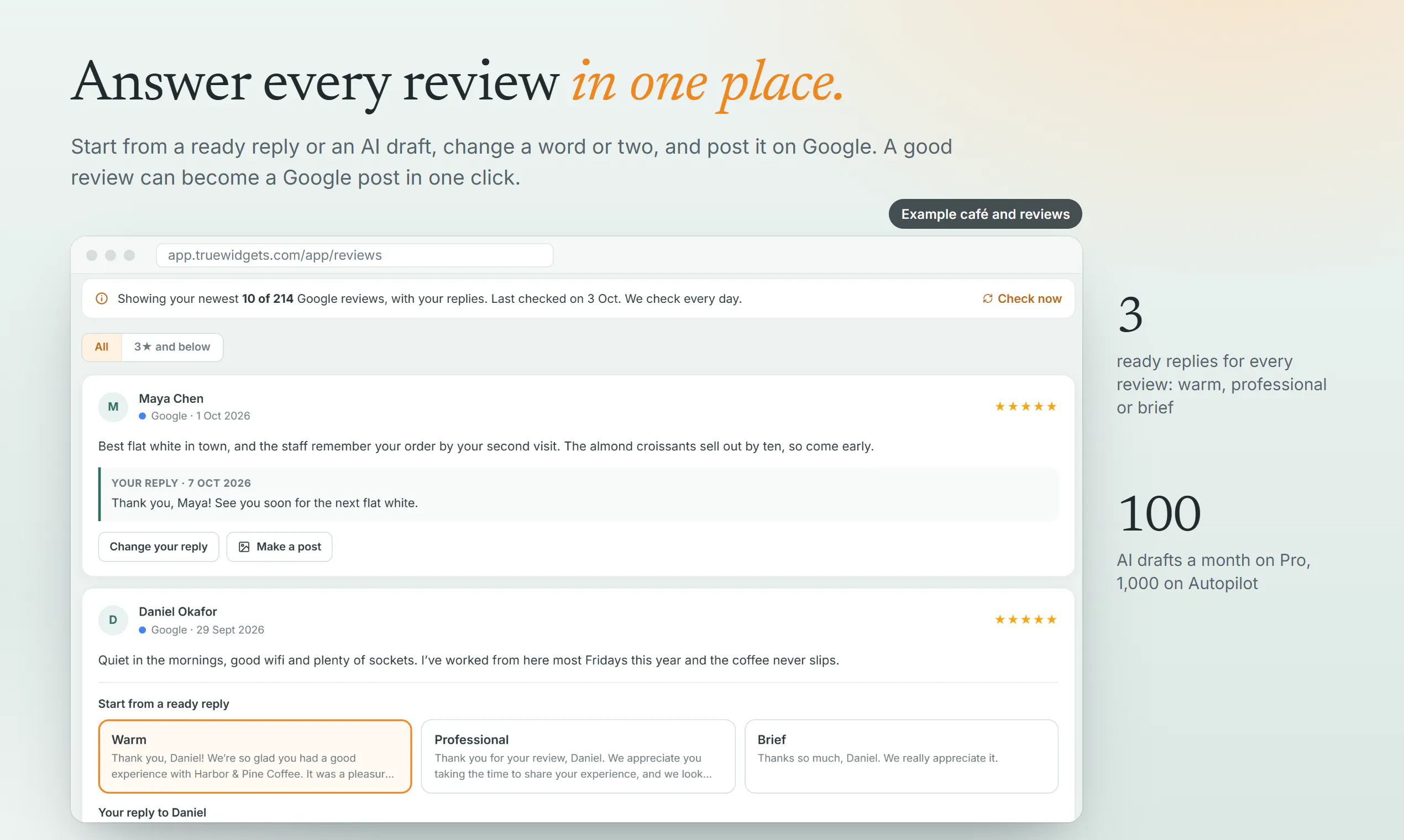 Truewidgets gallery image