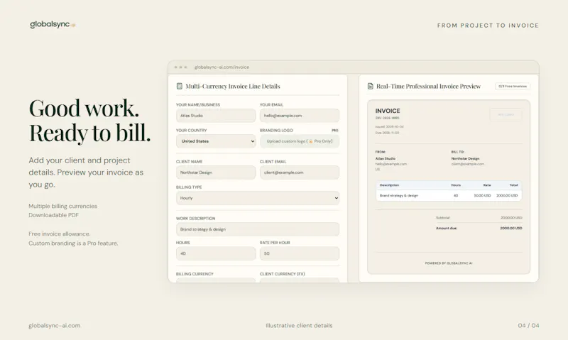 Globalsync AI screenshot 1