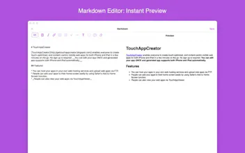 TouchAppCreator gallery image
