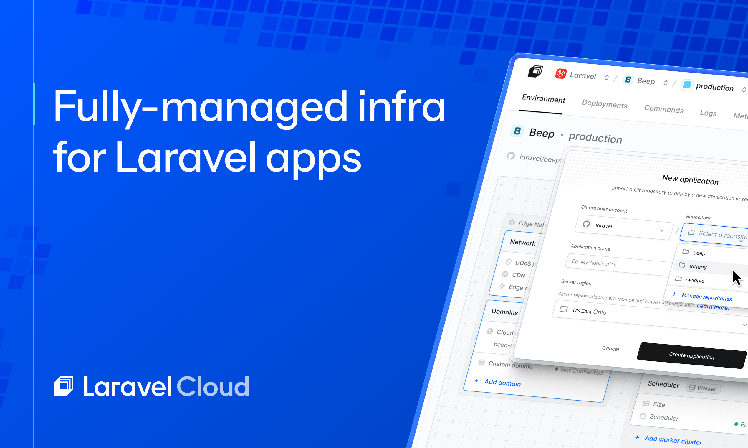 라벨 클라우드 - Laravel 앱을 배포하고 확장하는 가장 빠른 방법입니다 미디어 2