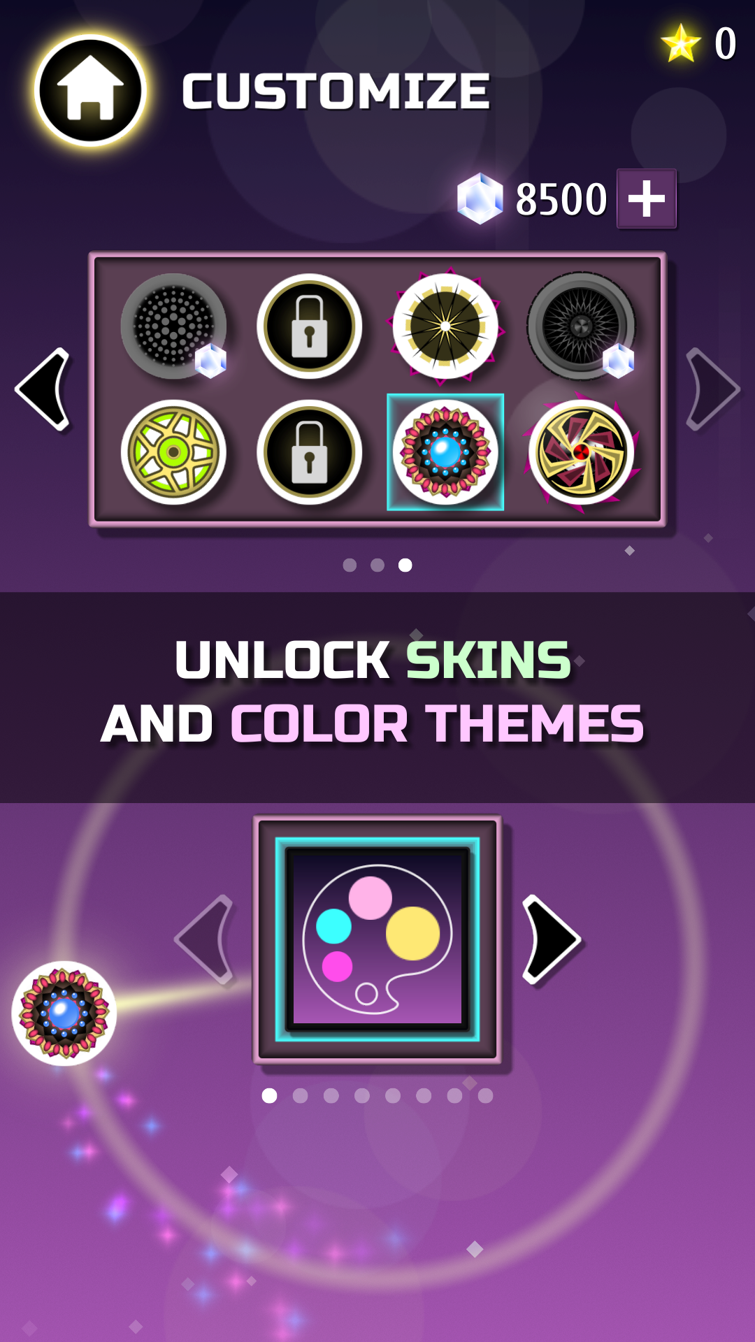 Circle vs Spikes: avoid obstacles gallery image
