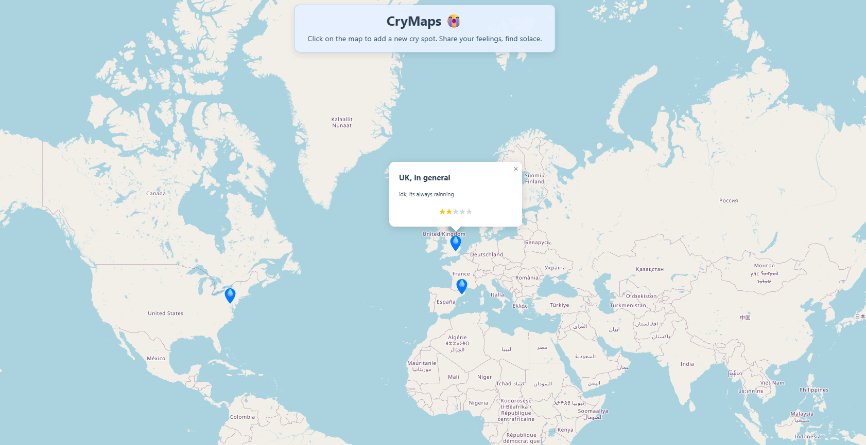 Crymaps