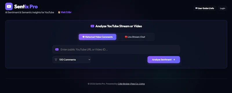 Sentix screenshot 1