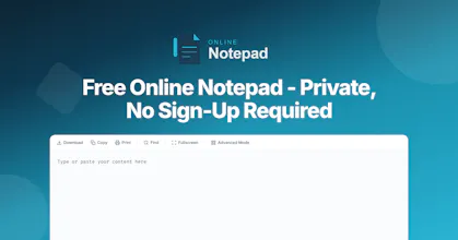Online Notepad gallery image