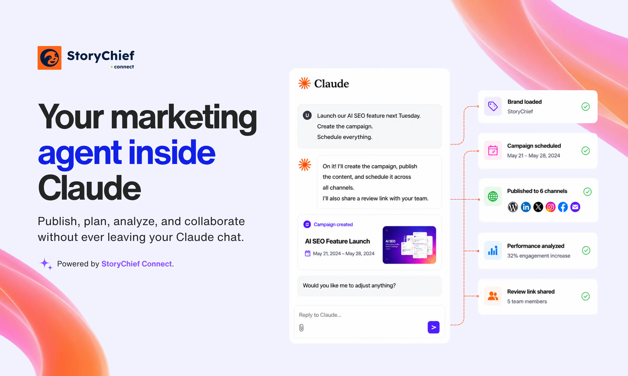 StoryChief Connect gallery image