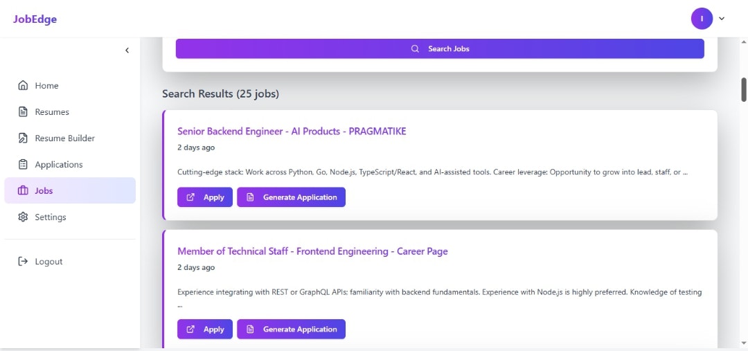 JobEdge - Screenshot 3 showing product features and functionality