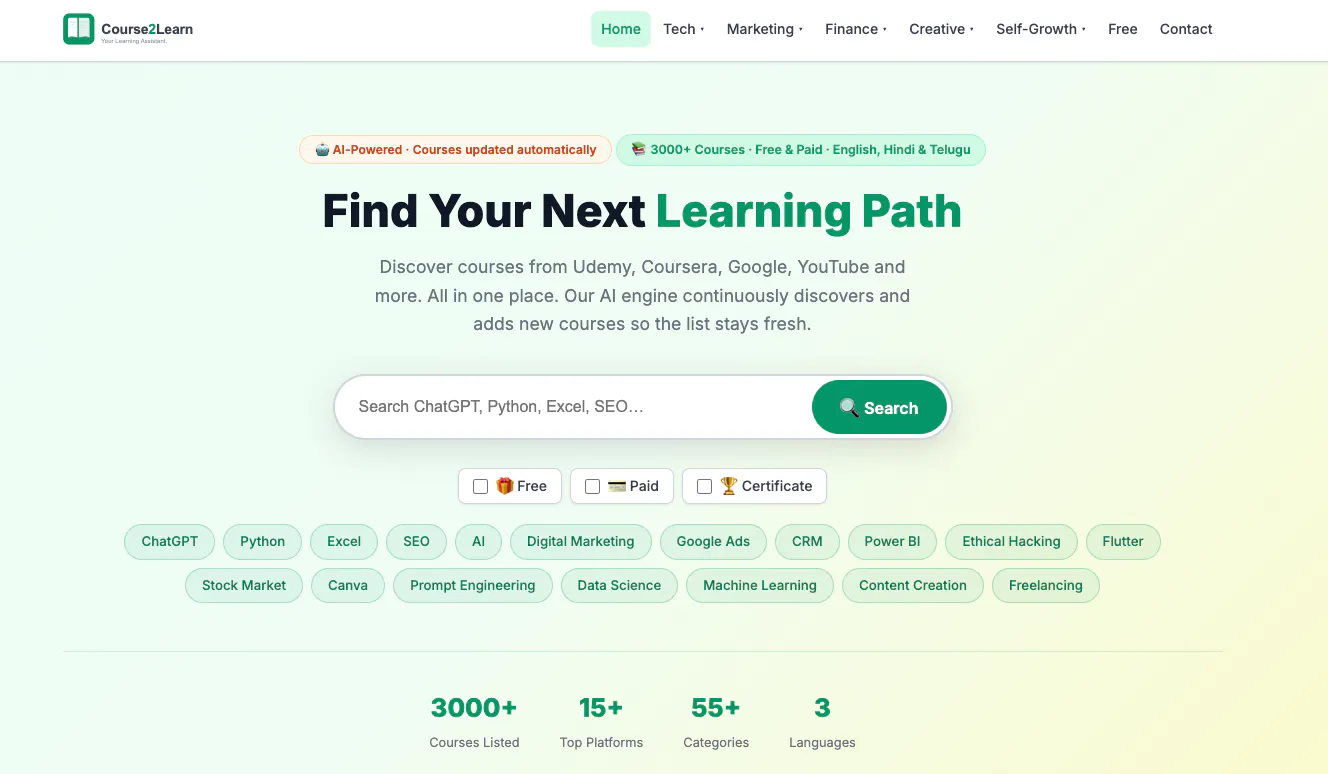 Course2Learn gallery image