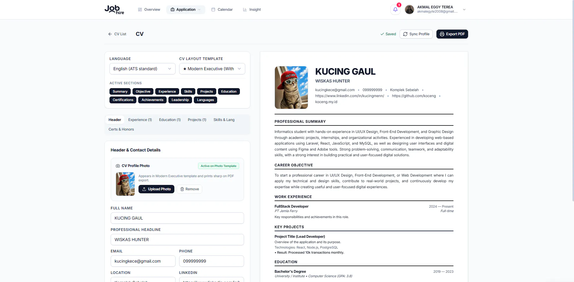 JobHire — Unified Career Workspace gallery image