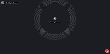 Free Blog Post Generator gallery image