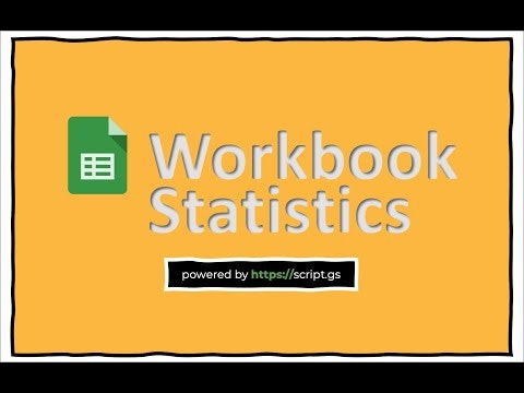 Workbook Statistics gallery image