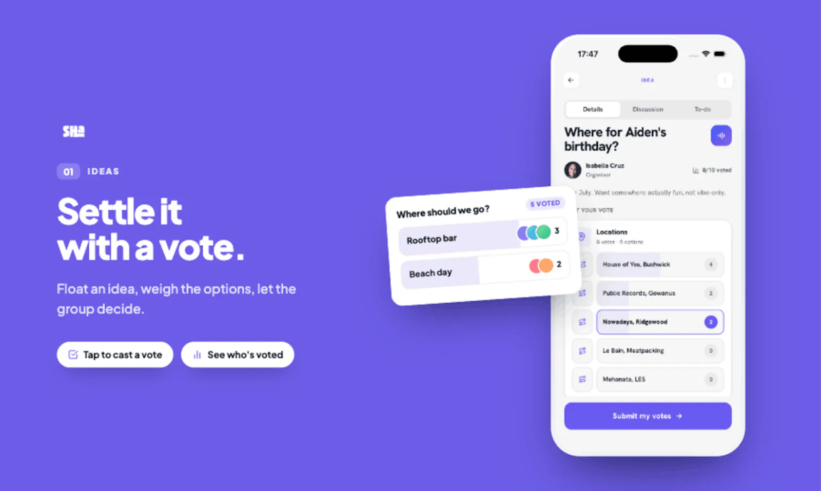 Sha: Make Plans with Friends screenshot 5