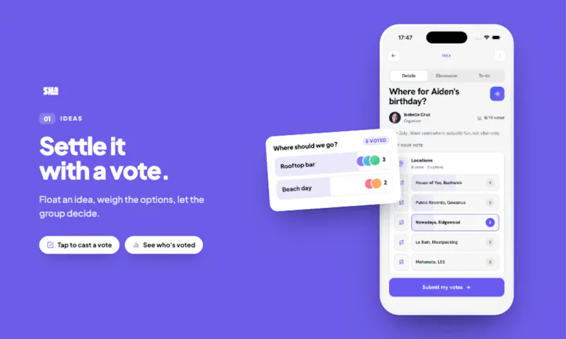 Sha: Make Plans with Friends screenshot 5