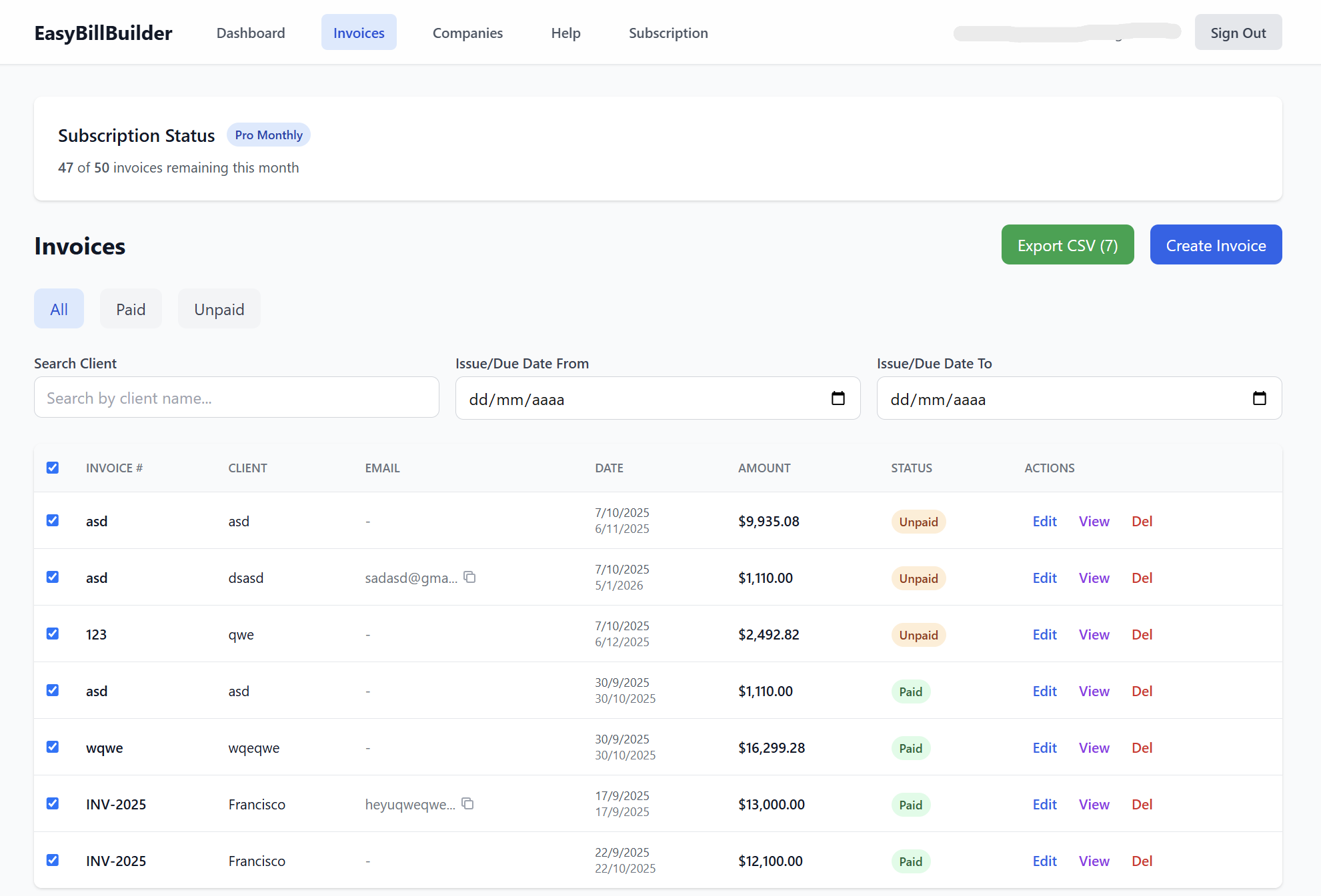 Média EasyBillBuilder - EasyBillBuilder : générez facilement des factures professionnelles. 5