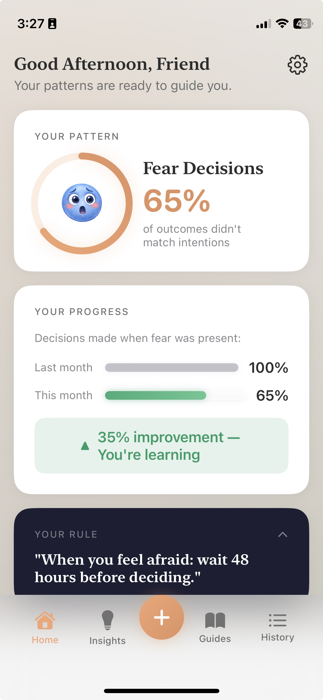Hindsyt - Screenshot 2 showing product features and functionality