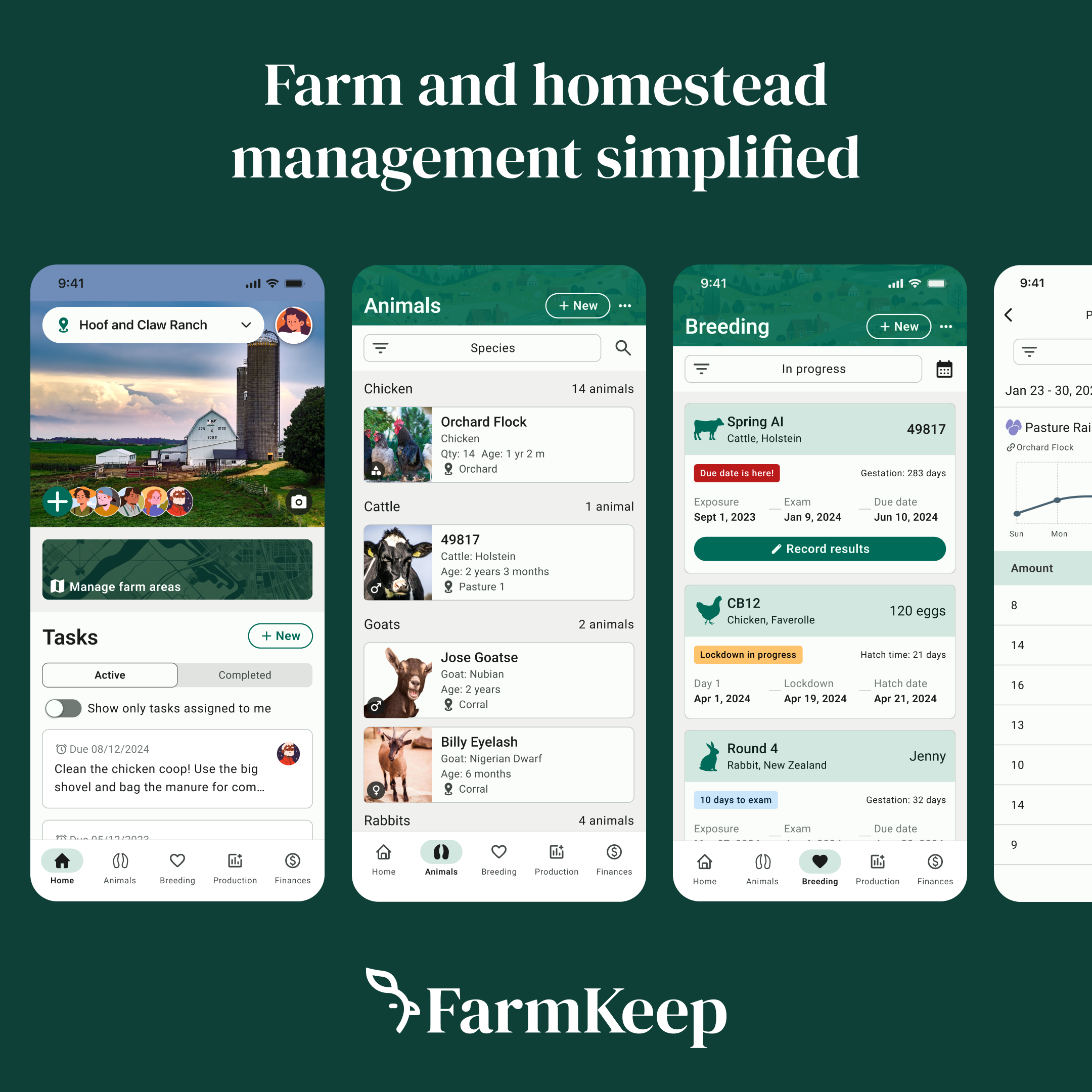 FarmKeep - Modern comprehensive farm management app media 2