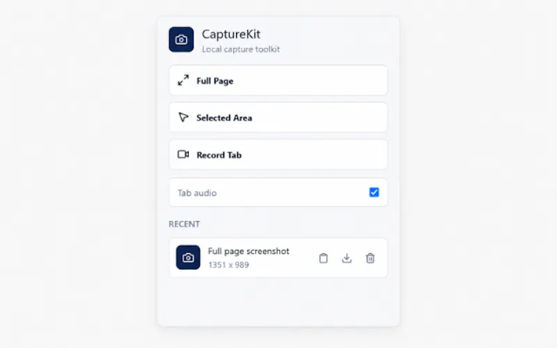 CaptureKit screenshot 4