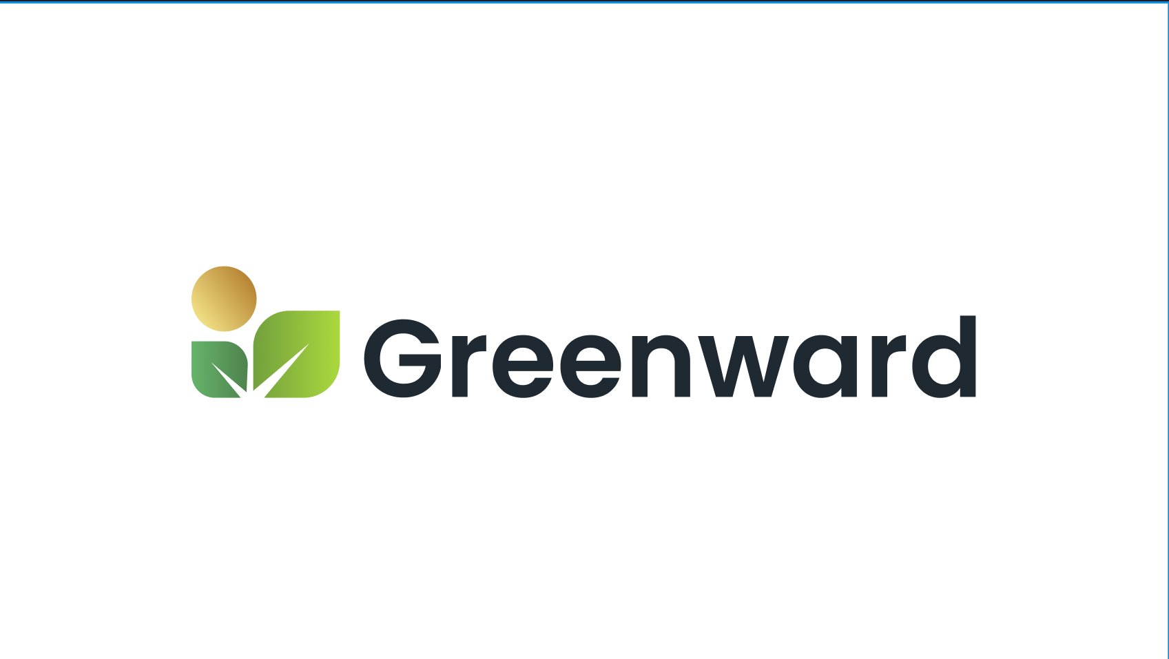 Greenward - Product Hunt launch logo and brand identity
