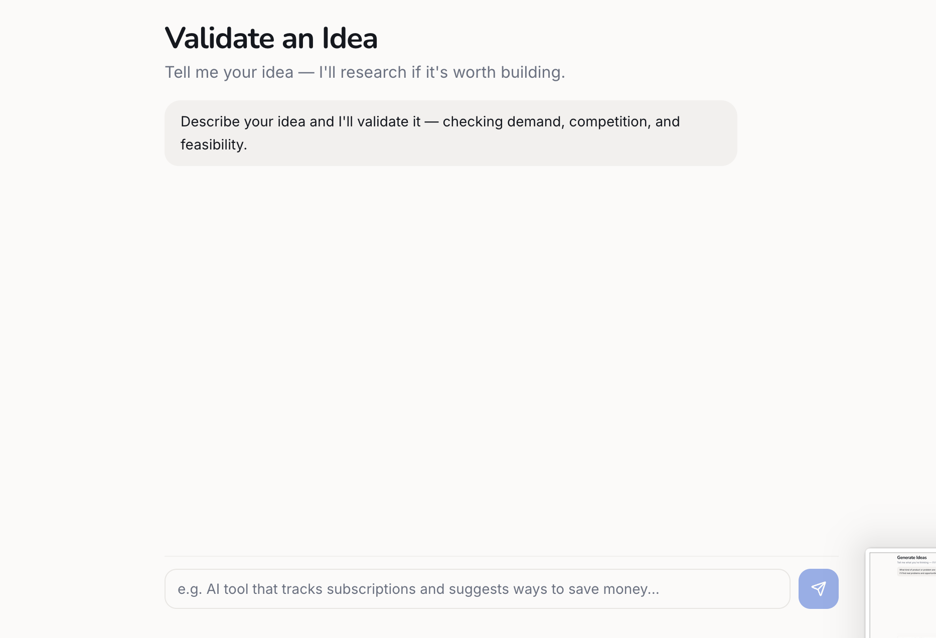 Orbis — AI Product Research & Validation gallery image