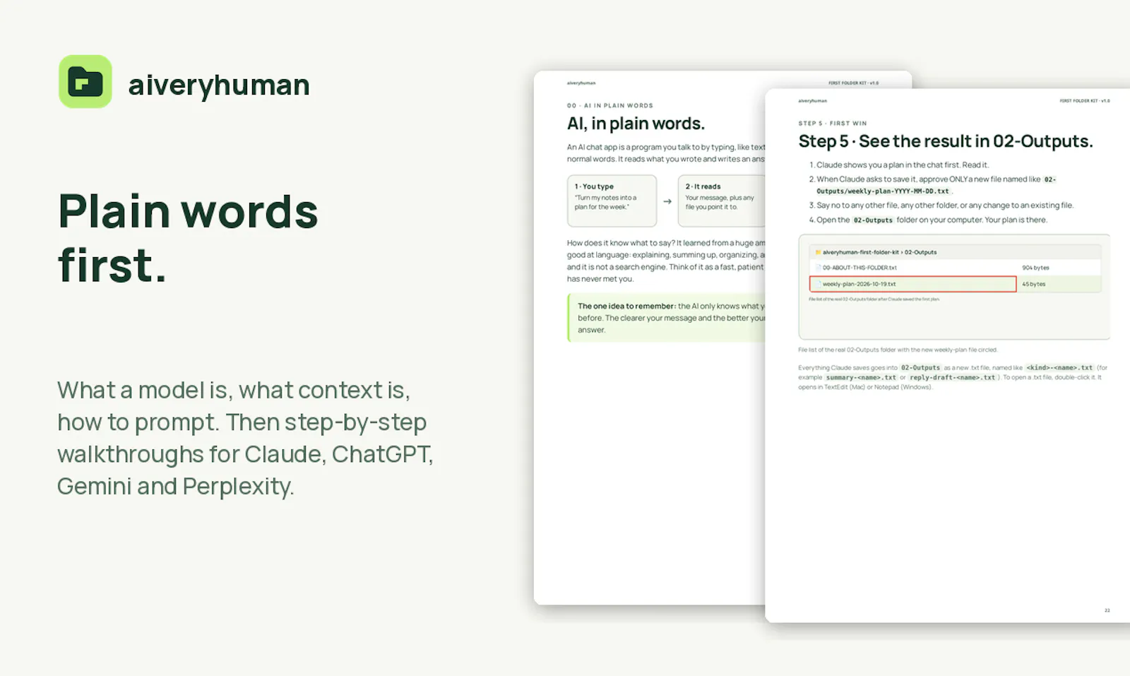 aiveryhuman: First Folder Kit screenshot 2
