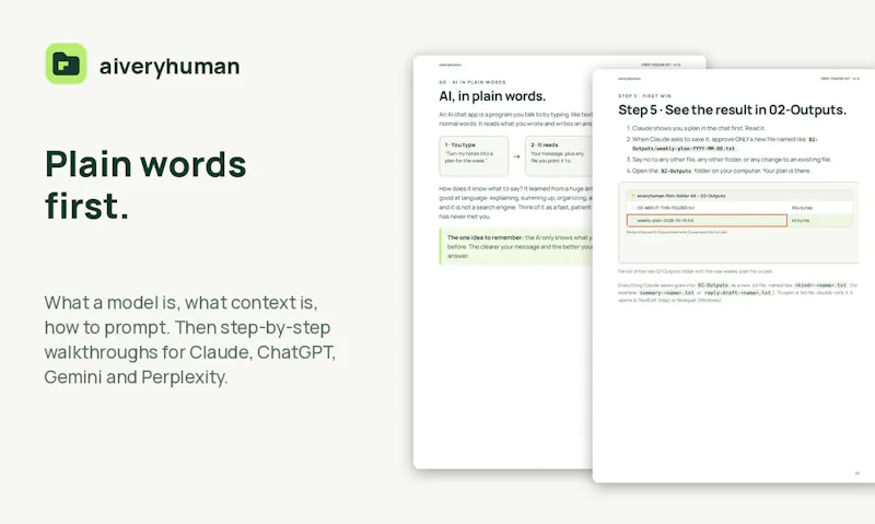 aiveryhuman: First Folder Kit screenshot 2