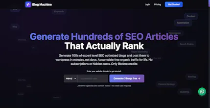 Blog Machine by SEO Content Automation gallery image