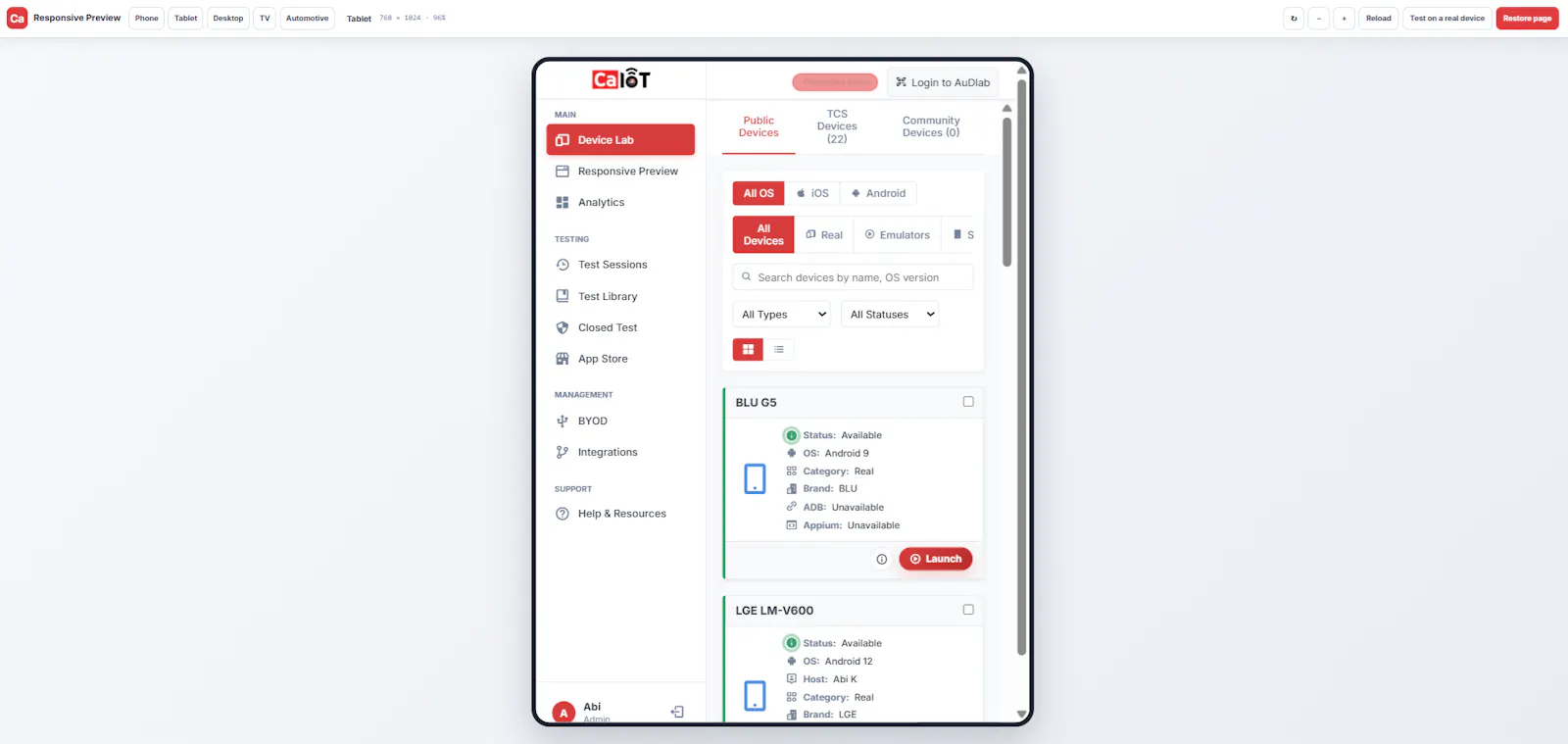 DeviceLab screenshot 3