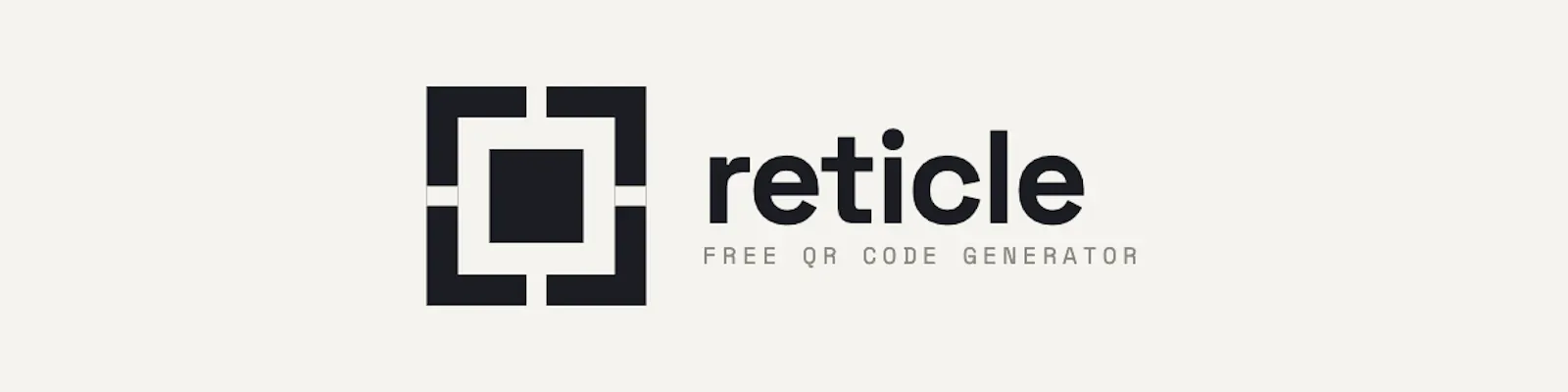 Free QR Code Generator — Reticle screenshot 1