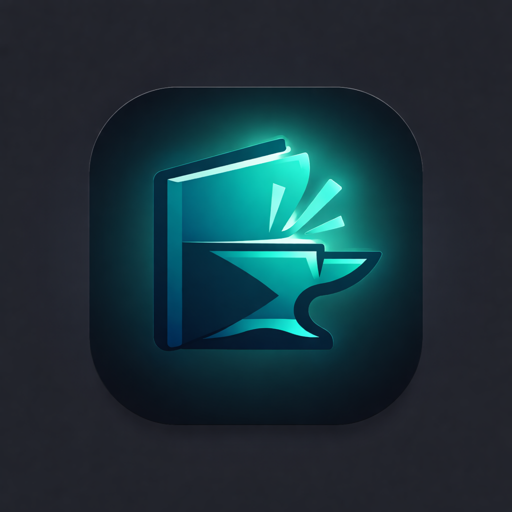 CoverForge - Product Hunt launch logo and brand identity