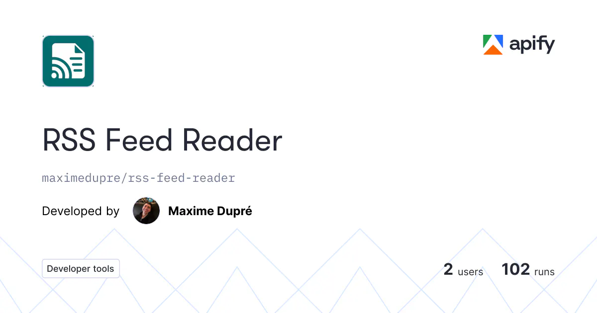 RSS Feed Reader gallery image
