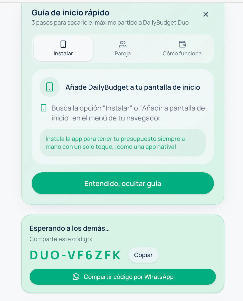DailyBudget Duo gallery image