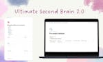 Notion Ultimate Second Brain 2.0 image