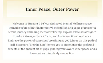 Breathe & Be gallery image