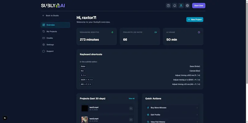 SublyAI screenshot 7