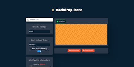 Backdrop Icons gallery image