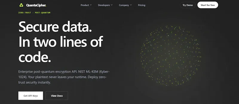 QuantaCipher screenshot 1