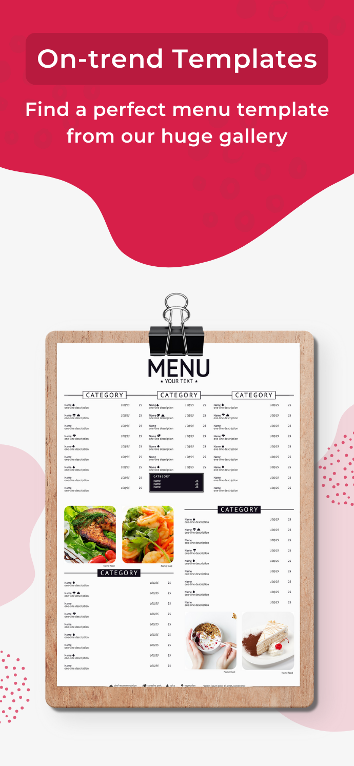 Waitron.Menu gallery image