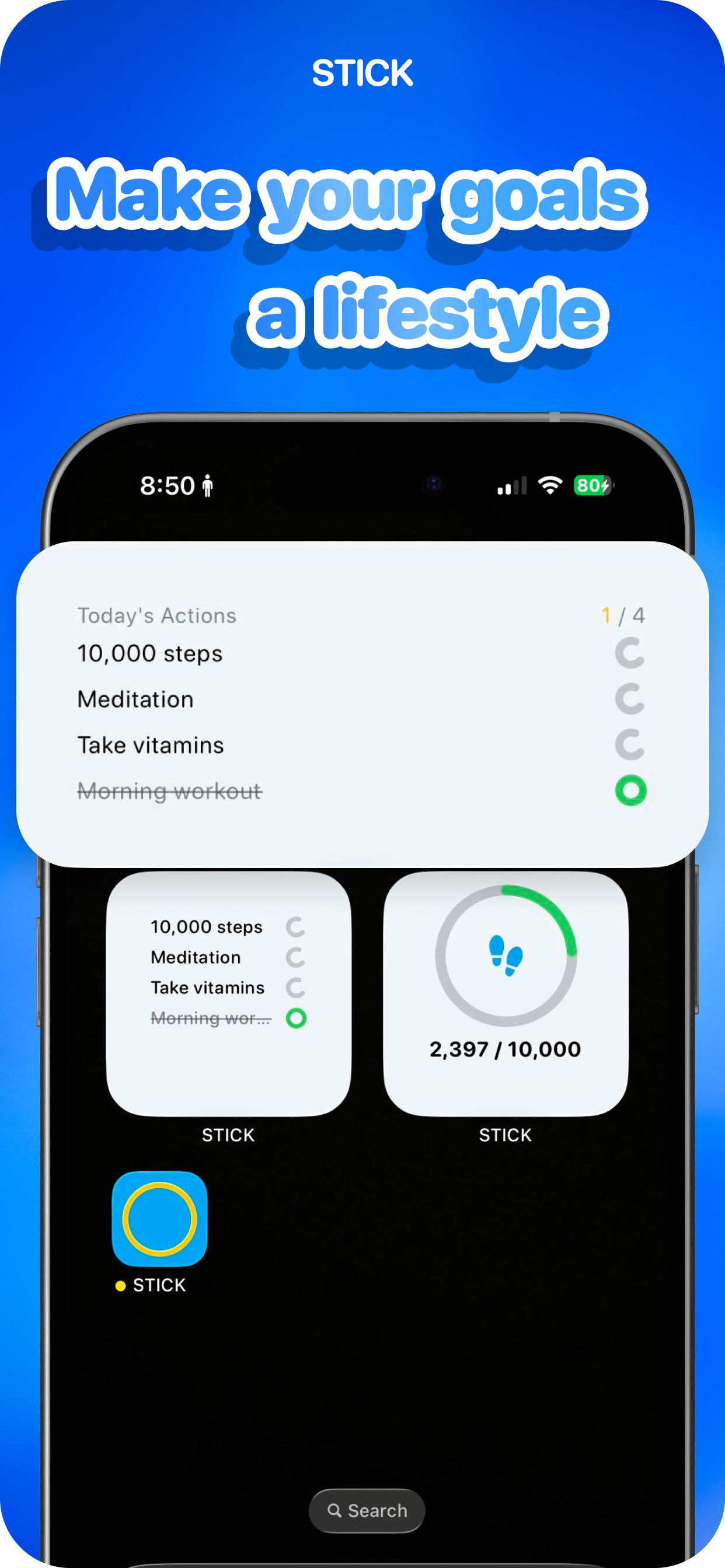 Build Healthy Habits - STICK gallery image