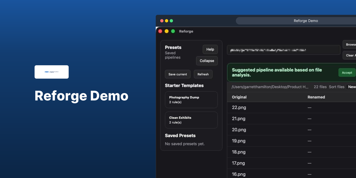 Reforge gallery image