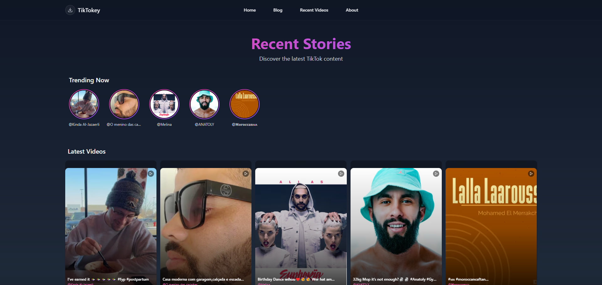 Tiktokya - Laden Sie Tiktok -Videos ohne Wasserzeichen herunter Medien 2
