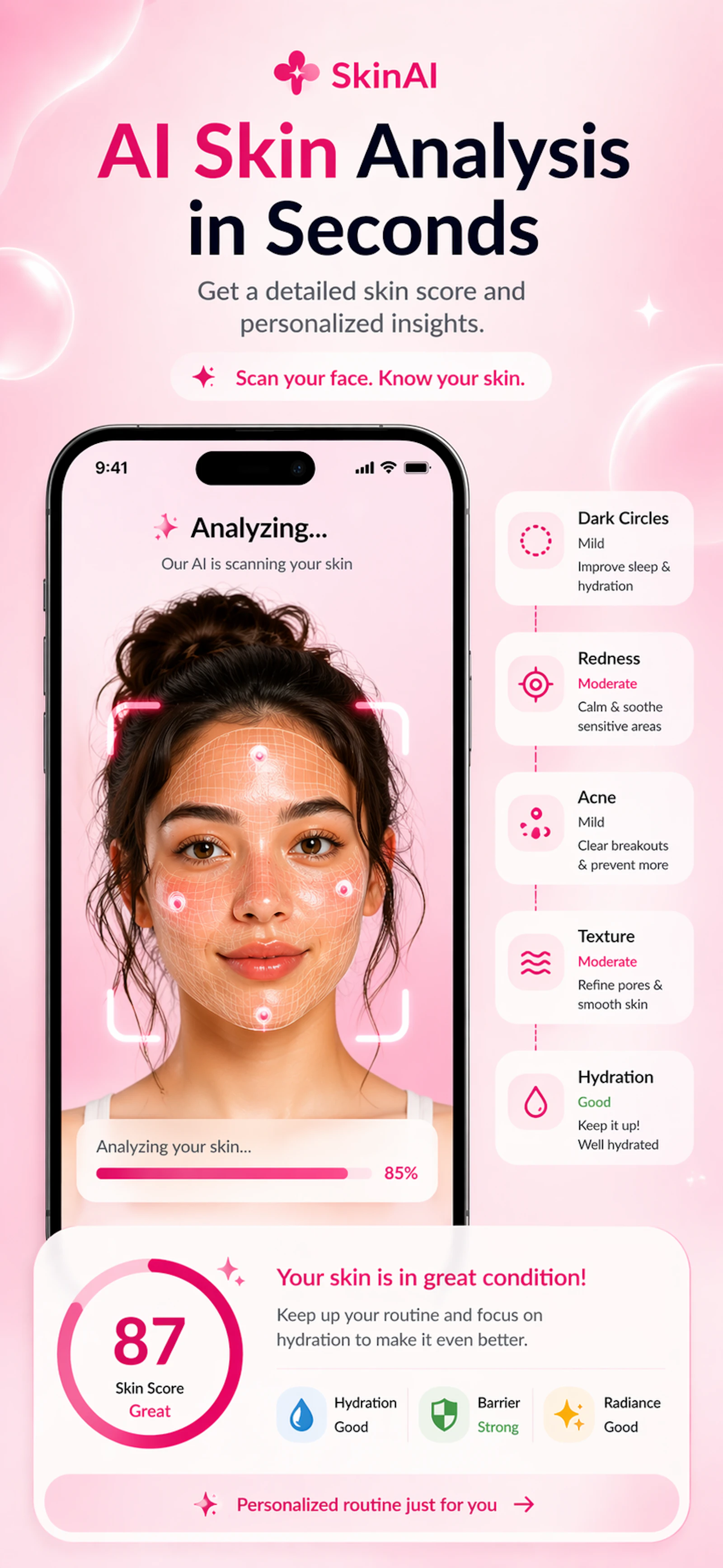 SkinAI: Skincare Scanner screenshot 2