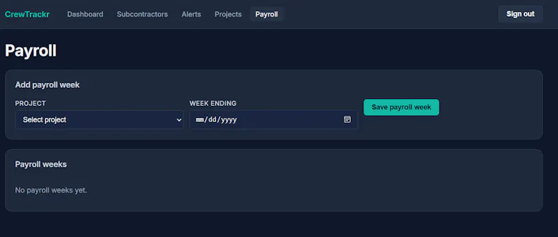 CrewTrackr screenshot 6