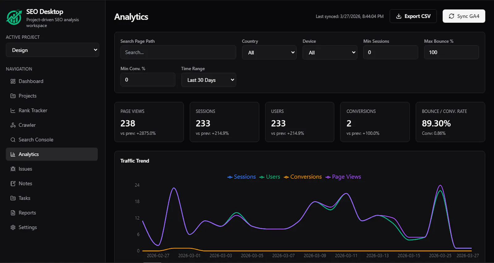 Seoflow V2 screenshot 3