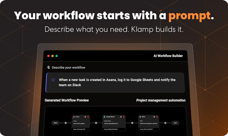 Klamp.ai screenshot 2
