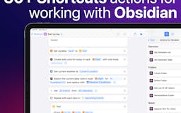 Actions for Obsidian media 1