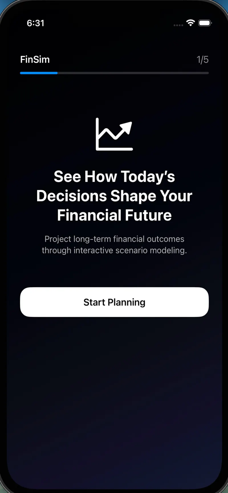 FinSim screenshot 1