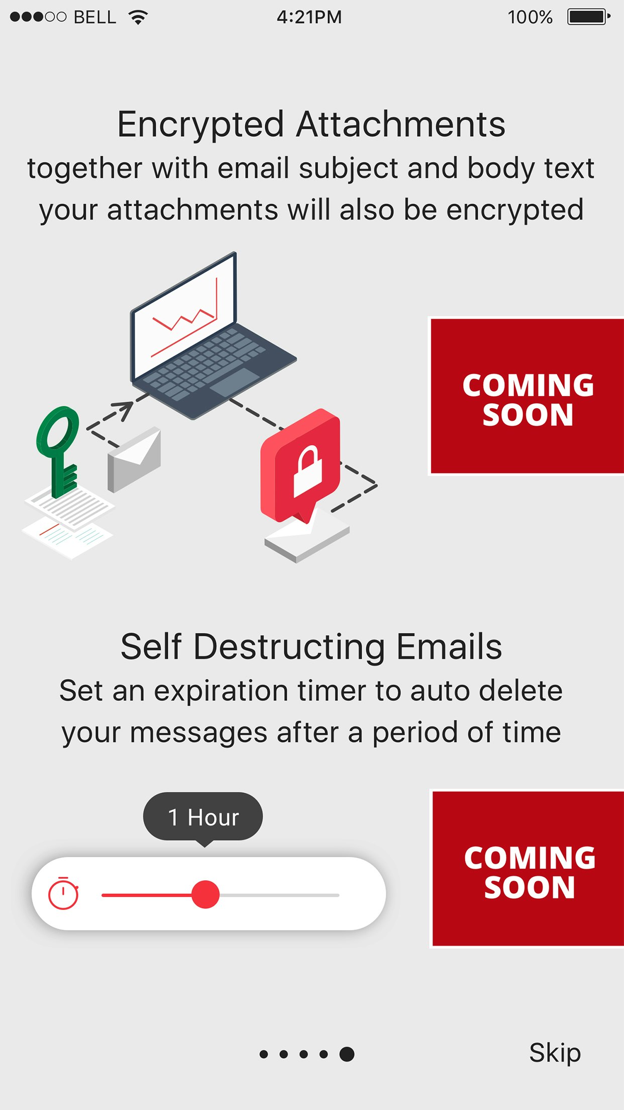 Secure Swiss Data Encrypted Mobile App gallery image