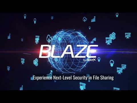 startuptile BLAZE Transfer-Send big files securely with BLAZE quantum-safe encryption