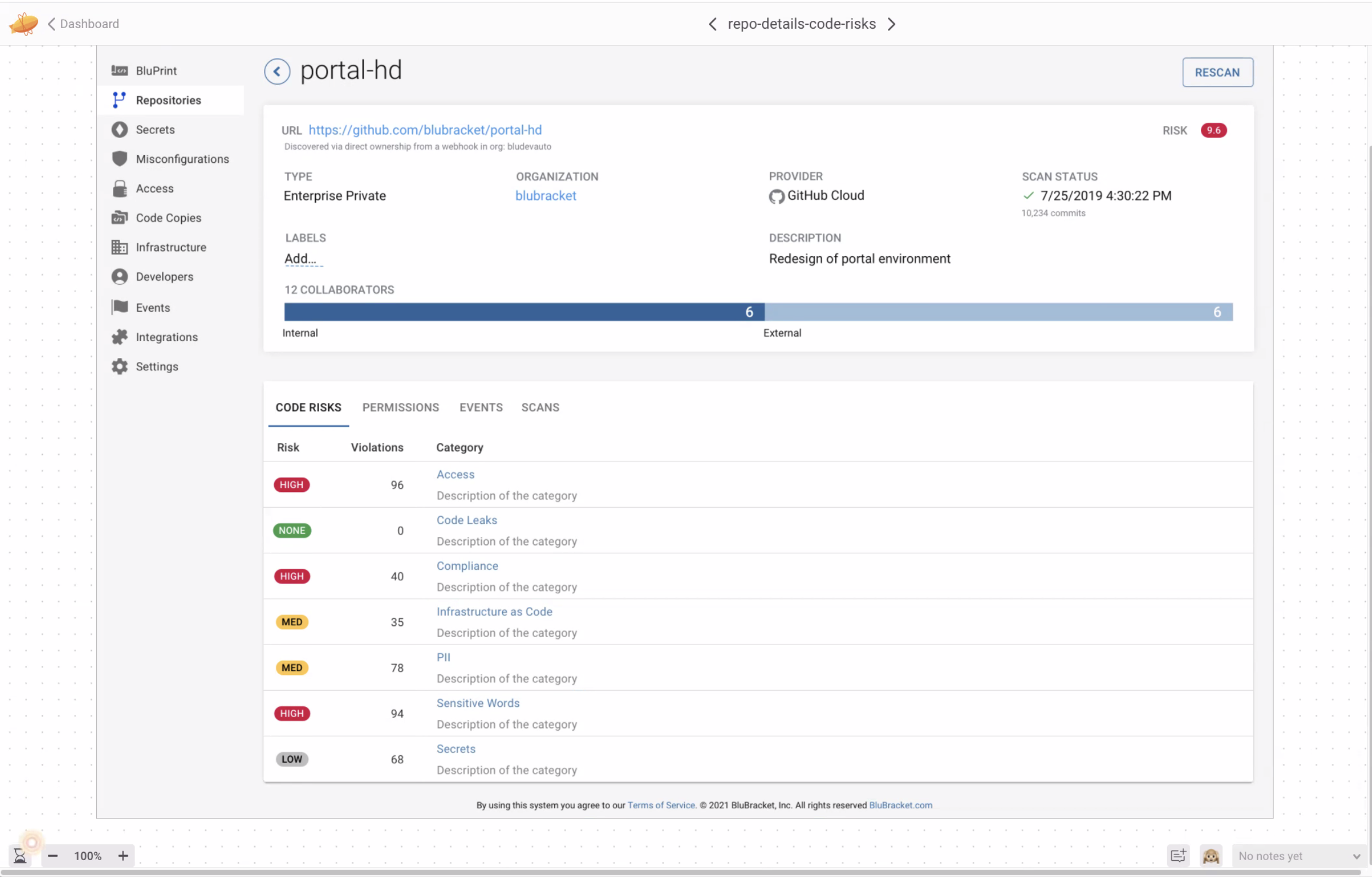 BluBracket: code security for developers gallery image