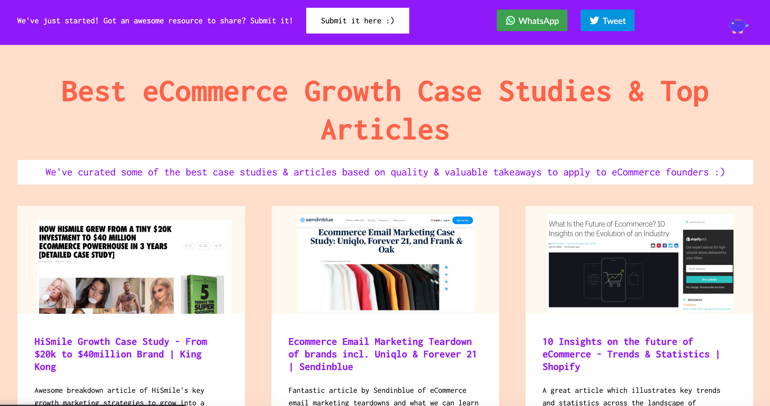 eCommerce Stack Inspiration gallery image